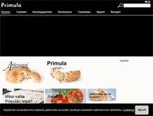 Tablet Screenshot of primula.fi